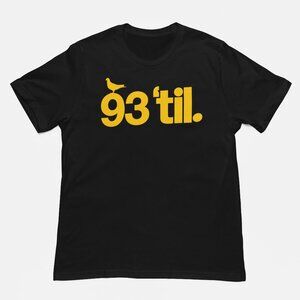 93 til Retro Rap Hip Hop Old School Shirt. Black Multiple Sizes. Wu Tang